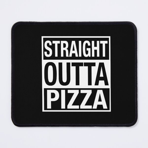 Item preview, Straight Outta Pizza Funny Parody T-Shirt Gag Gift Wholesale Club Shopping Food Pizza Fans  designed and sold by aqualiontees.