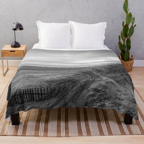 Item preview, Mablethorpe Sand Dunes, Storm Coming, Black And White designed and sold by Paul Thompson Photography.