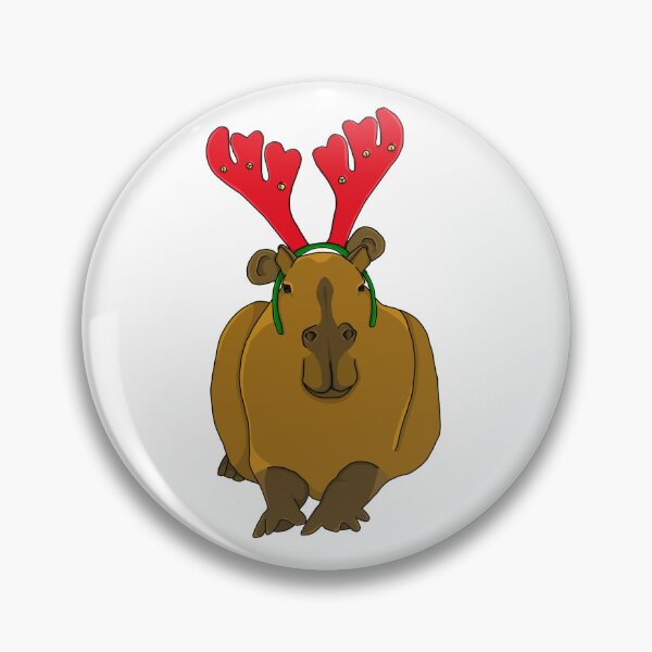 Item preview, Christmas Capybara designed and sold by DesignsByEAC.