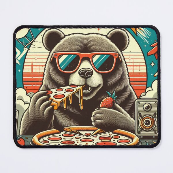 Item preview, Cool Pizza Bear designed and sold by Jaro90.