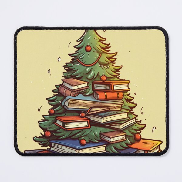 Item preview, Christmas Tree With Books. My Bookish Pack. designed and sold by LuNkyRose.