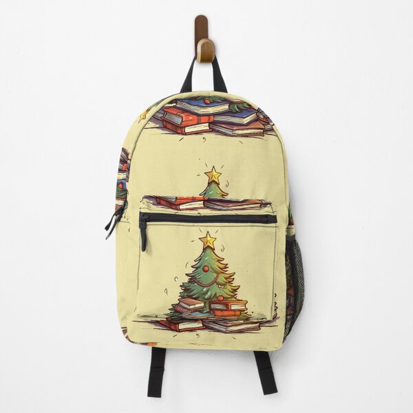 Item preview, Christmas Tree With Books. My Bookish Pack. designed and sold by LuNkyRose.