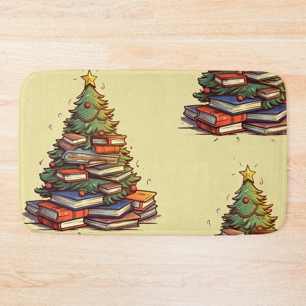 Item preview, Christmas Tree With Books. My Bookish Pack. designed and sold by LuNkyRose.