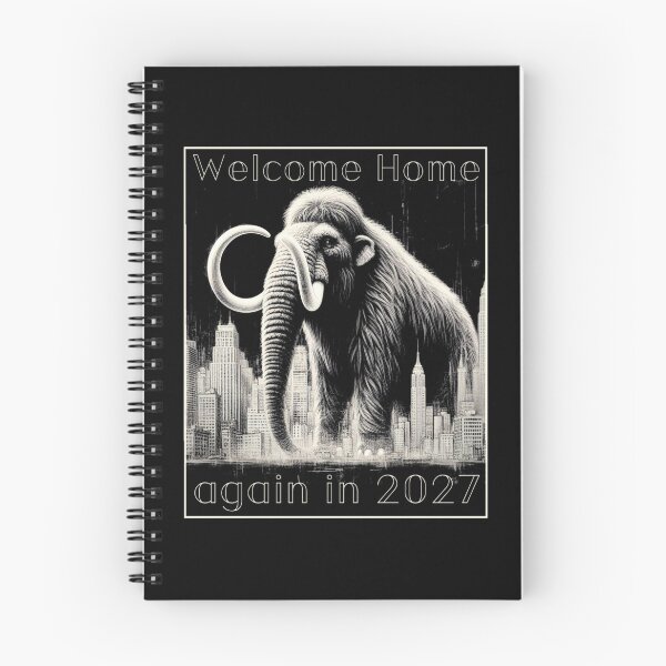 Item preview, Welcome Home Again in 2027: Scientists Resurrected Mammoth designed and sold by digitaldraw4you.