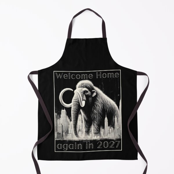 Item preview, Welcome Home Again in 2027: Scientists Resurrected Mammoth designed and sold by digitaldraw4you.