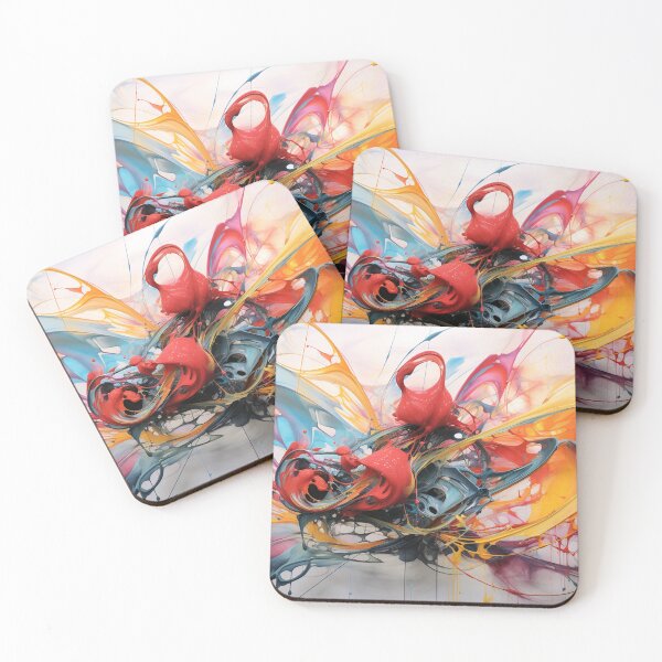 Item preview, Exuberant abstract oil painting designed and sold by mliotard.
