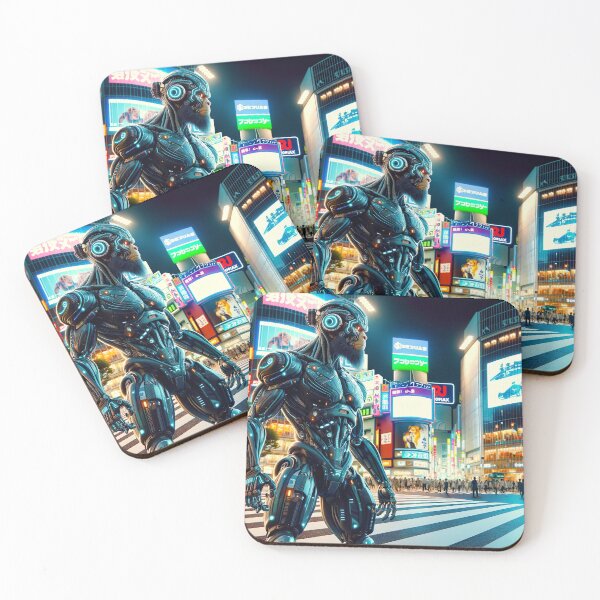 Item preview, Cyborg Monkey Shibuya designed and sold by unrealartwork.