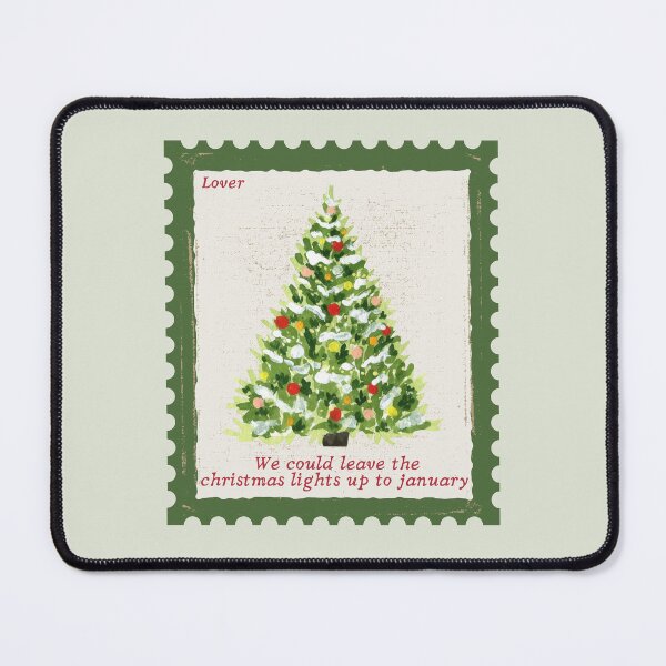 Item preview, Lover Christmas Lights Stamp designed and sold by karma-style.