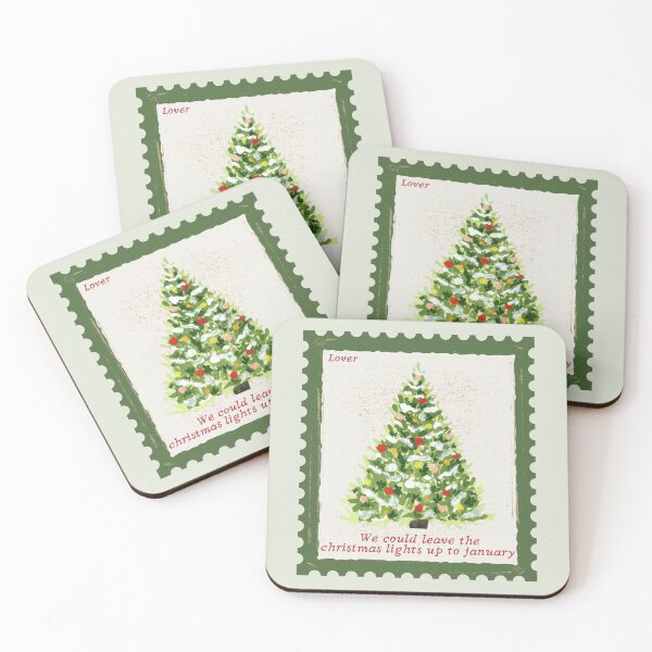 Item preview, Lover Christmas Lights Stamp designed and sold by karma-style.