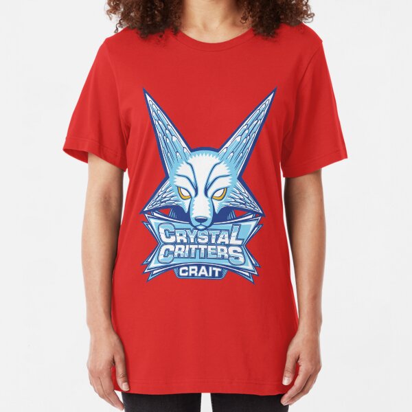 GO TEAM CRYSTAL CRITTERS! Slim Fit T-Shirt