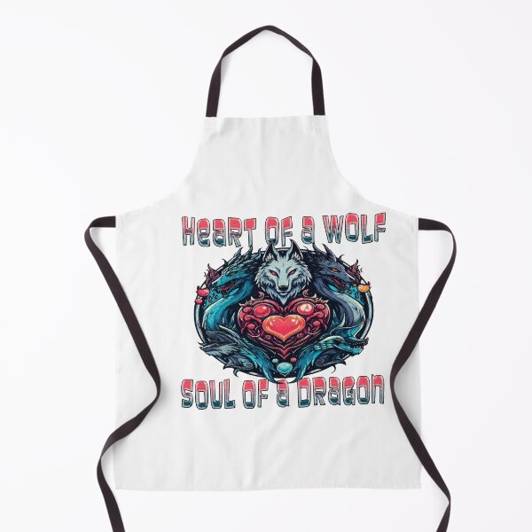 Item preview, Heart of a wolf soul of a dragon designed and sold by Icerizeartx.