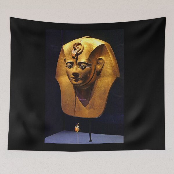 Item preview, vr 3524/ finition 2023 - 57 -  Ramsès II - Masque en bois plaqué or du cerceuil de d'Aménétopé - Okaio Créations  Olavia-Olao designed and sold by o.okaïo.