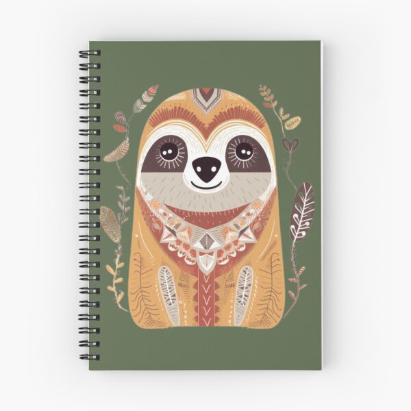 Item preview, Folk Art Sloth  designed and sold by sweet1342.