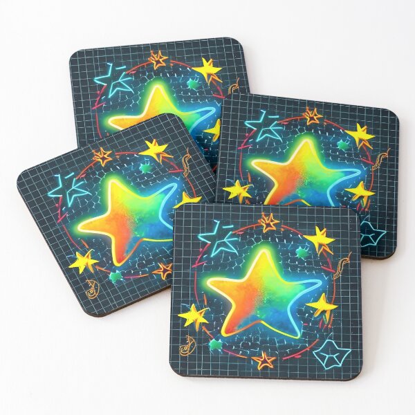 Item preview, Neon Spectrum Starfall designed and sold by Zolongano.