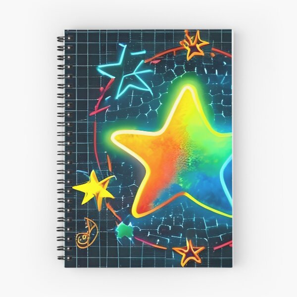 Item preview, Neon Spectrum Starfall designed and sold by Zolongano.