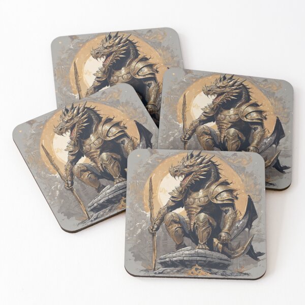 Item preview, Golden Dragon on the Rock designed and sold by Marcicev-Bojan.