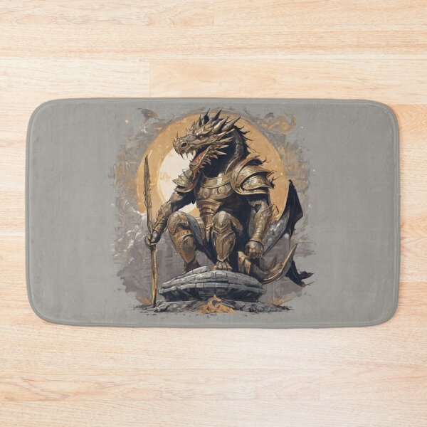 Item preview, Golden Dragon on the Rock designed and sold by Marcicev-Bojan.