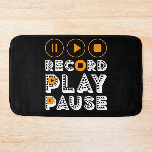 Item preview, Record Play Pause Funny Gifts designed and sold by Kegenth.