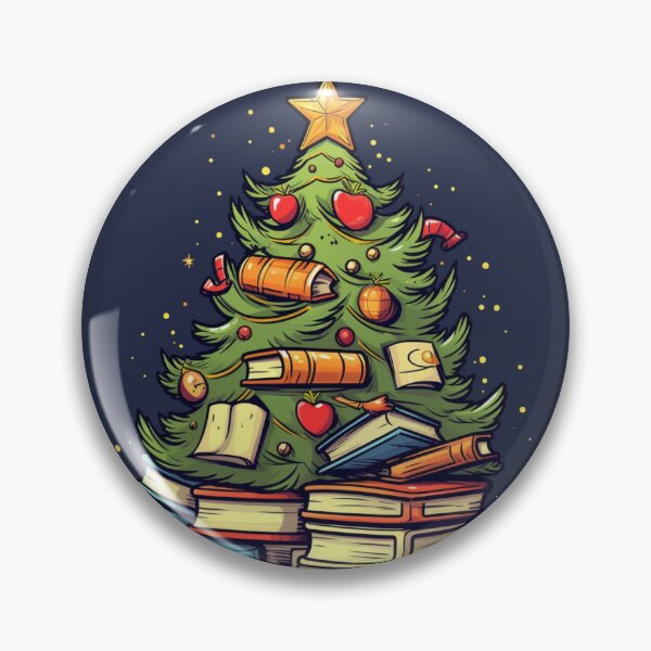 Item preview,  Christmas Tree With Books. My Bookish Pack. designed and sold by LuNkyRose.