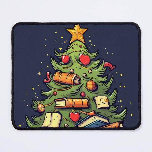 Item preview, Christmas Tree With Books. My Bookish Pack. designed and sold by LuNkyRose.