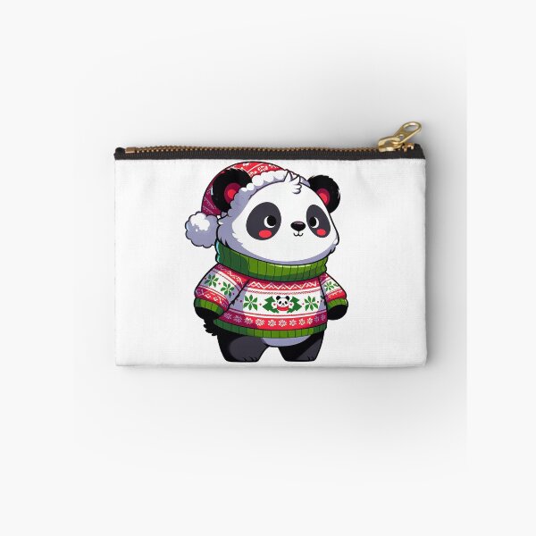Item preview, cute panda in ugly xmas sweater designed and sold by ffkj09.