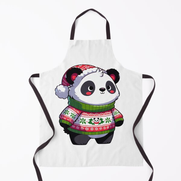 Item preview, cute panda in ugly xmas sweater designed and sold by ffkj09.