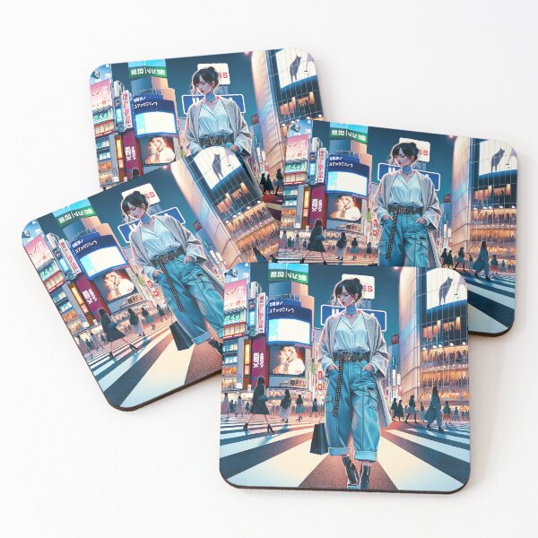 Item preview, Girl Teen in Shibuya Tokyo designed and sold by unrealartwork.
