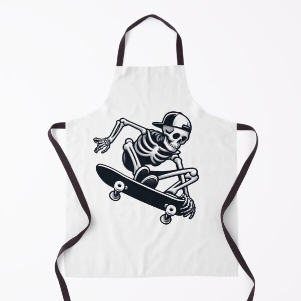 Item preview, Skeleton On a Skateboard designed and sold by DetourShirts.