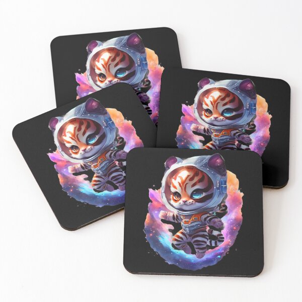 Item preview, TIGER astronaut dancing in space designed and sold by 123JUST4U.