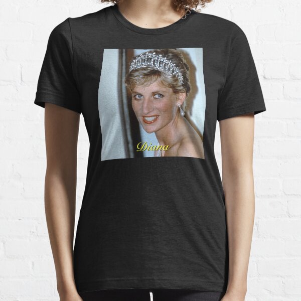 Beautiful! HRH Princess Diana in her tiara Brazil 1991 - Pro Photo Essential T-Shirt
