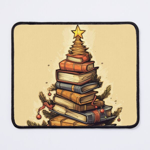 Item preview, Christmas Tree With Books. My Bookish Pack. designed and sold by LuNkyRose.