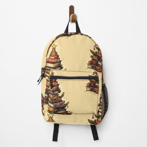 Item preview, Christmas Tree With Books. My Bookish Pack. designed and sold by LuNkyRose.