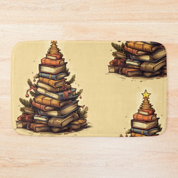 Item preview, Christmas Tree With Books. My Bookish Pack. designed and sold by LuNkyRose.