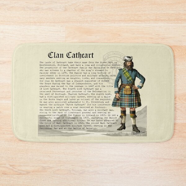 Item preview, Clan Cathcart Scottish History  designed and sold by BagTown Clans.
