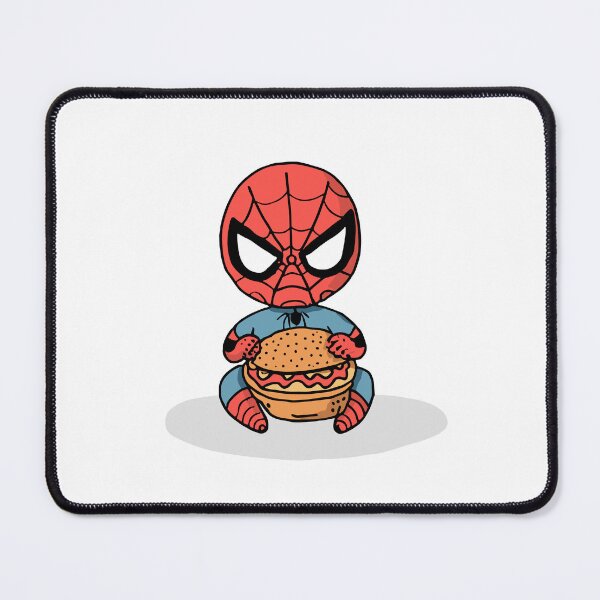 Item preview, Copy of Adorable Baby Spider Eating Burger - Baby Spidey Eating Burger Meme Cartoon Costume designed and sold by SpideyUniverse.