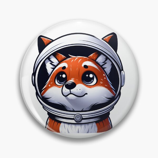 Item preview, Fox in a Astronaut Helmet designed and sold by DetourShirts.