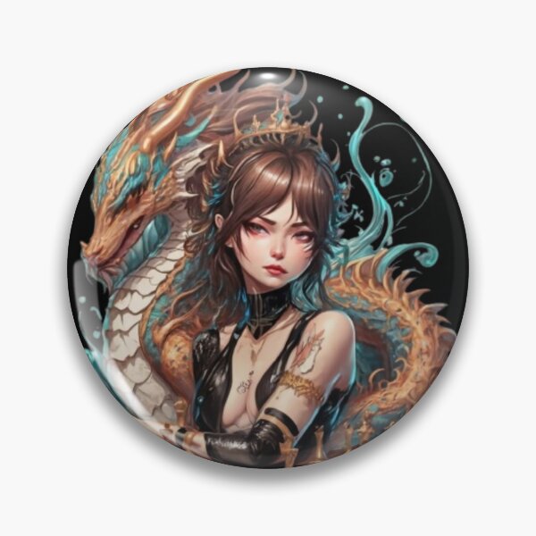 Aperçu de l'œuvre Dragon reine magique créée et vendue par WingedMeteor.