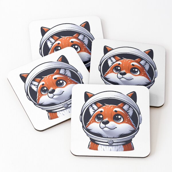 Item preview, Fox in a Astronaut Helmet designed and sold by DetourShirts.