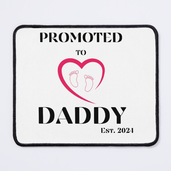 Item preview, Promoted To Daddy est 2024 future dad designed and sold by SimpleP.