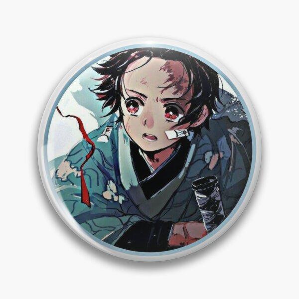 Demon Slayer: Kimetsu no Yaiba Button pin Demon Slayer Pins Button Badge  2.3 Inches Diameter : : Clothing, Shoes & Accessories