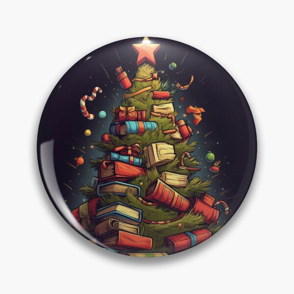 Item preview, Christmas Tree With Books. My Bookish Pack. designed and sold by LuNkyRose.