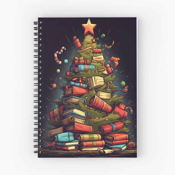 Item preview, Christmas Tree With Books. My Bookish Pack. designed and sold by LuNkyRose.