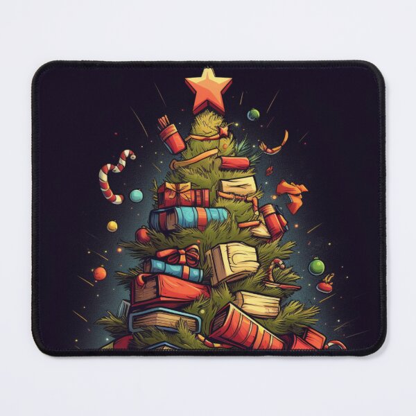 Item preview, Christmas Tree With Books. My Bookish Pack. designed and sold by LuNkyRose.