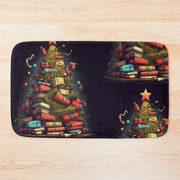 Item preview, Christmas Tree With Books. My Bookish Pack. designed and sold by LuNkyRose.