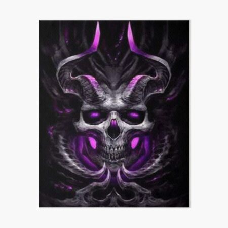 Pink Demon Skull Pink Demon Skull