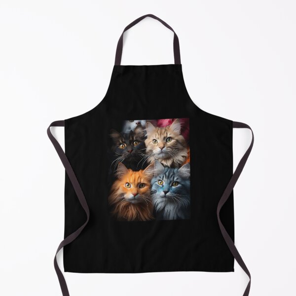 Item preview, Cute Kawaii Adorable Cats - Surreal Vivid Colored Sweet Cats 08 designed and sold by MadeByRobots.
