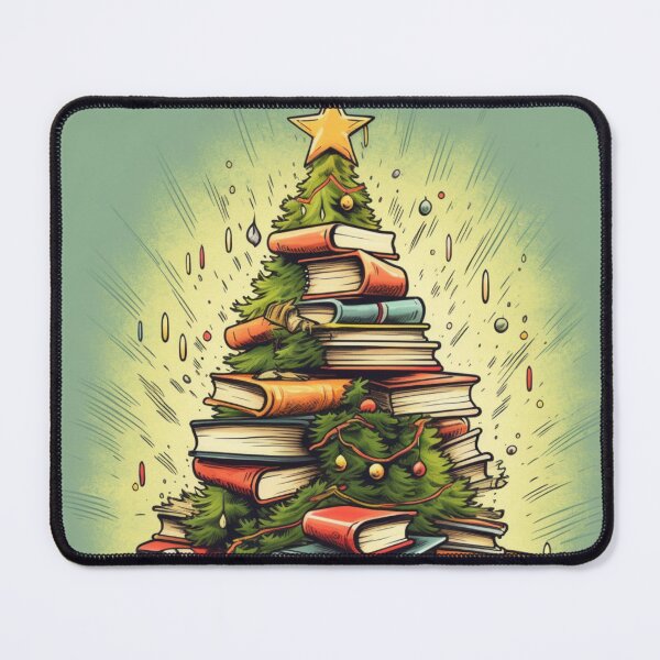 Item preview, Christmas Tree With Books. My Bookish Pack. designed and sold by LuNkyRose.