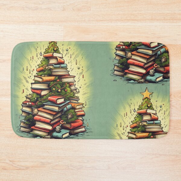Item preview, Christmas Tree With Books. My Bookish Pack. designed and sold by LuNkyRose.