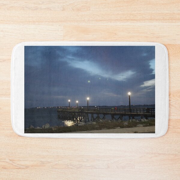 Item preview, Fishing Pier At Night designed and sold by Cynthia48.