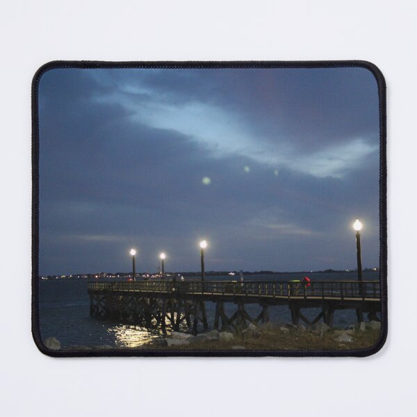 Item preview, Fishing Pier At Night designed and sold by Cynthia48.